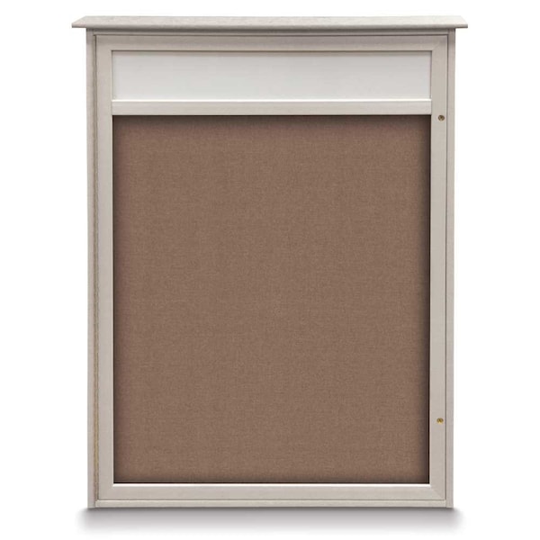 Triple Door Enclosed Indoor Letterboard